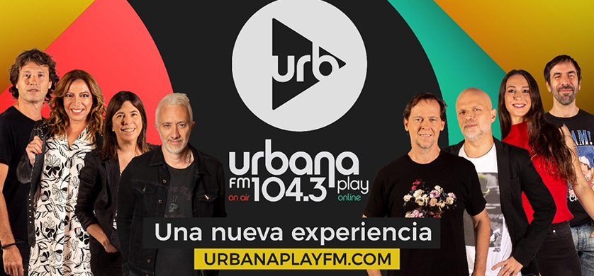 Se lanzó Urbana Play FM 104.3