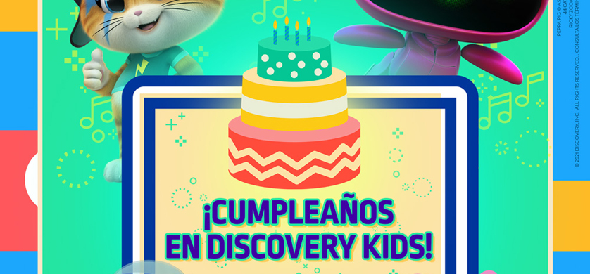Discovery Kids invita a celebrar el cumpleaños de los más chicos