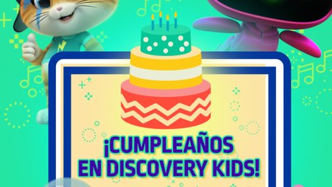 Discovery Kids invita a celebrar el cumpleaños de los más chicos