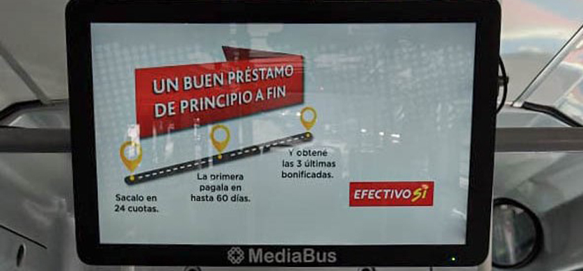 Efectivo Sí llega a MediaBusTV