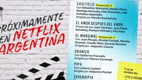Netflix prepara una serie de producciones argentinas para este año