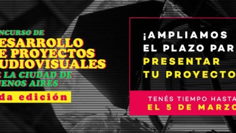 Extienden la convocatoria al Concurso de Desarrollo de Proyectos Audiovisuales de la Ciudad de Buenos Aires