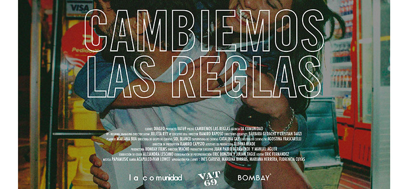 "Cambiemos Las Reglas": lo nuevo de La Comunidad para VAT 69