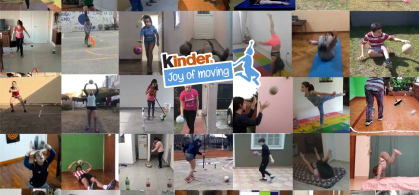 Kinder Joy of Moving continúa poniendo en movimiento a los chicos en la Argentina