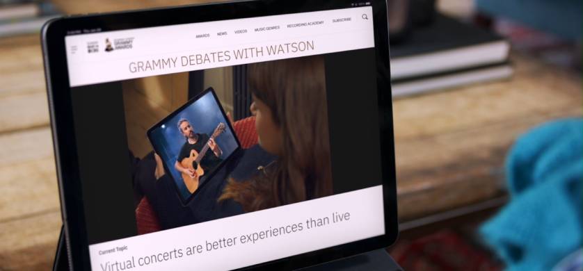 IBM y Recording Academy lanzan “GRAMMY Debates with Watson”