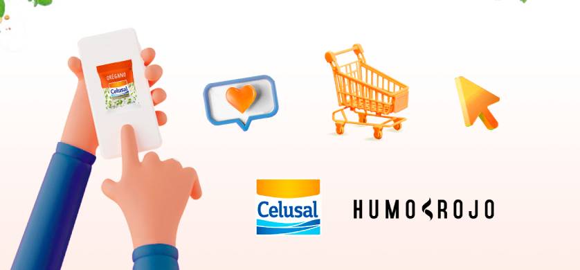 Celusal lanza su línea de Especias con una estrategia de e-commerce de Humo Rojo