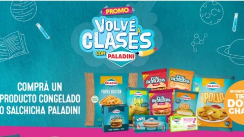 "Volvé a clases con Paladini", la nueva propuesta para acompañar la vuelta al cole