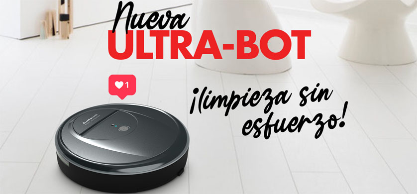 Ultracomb presenta la Ultrabot, su nueva aspiradora robot