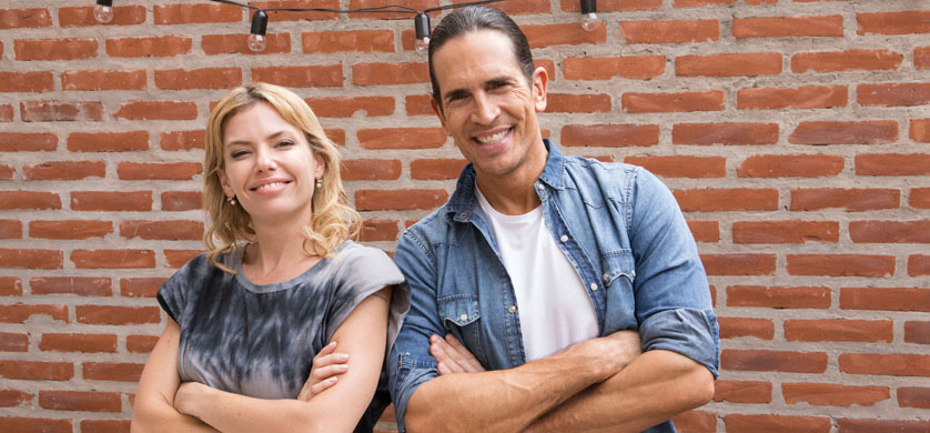 Diego Ramos y Trinidad Reina y un branded content de Home & Health
