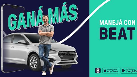 "Abrile la puerta a Beat", la nueva campaña de la app de movilidad