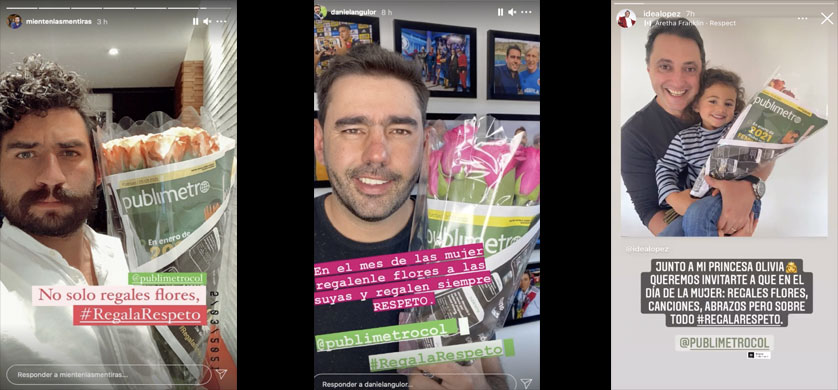 Acción de McCann Colombia y Publimetro para combatir los femicidios