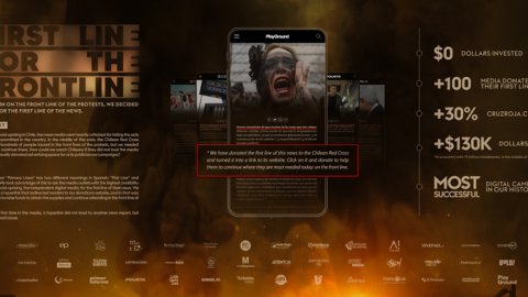 “Primera Línea”, la nueva campaña para la Cruz Roja de Chile