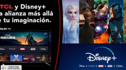 La app de Disney+ está disponible en los TCL Android TV