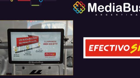 Efectivo Sí se suma a MediaBusTV Argentina
