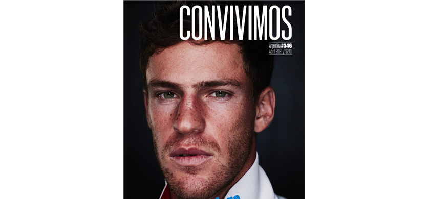 Diego Schwartzman es la tapa de abril de Convivimos