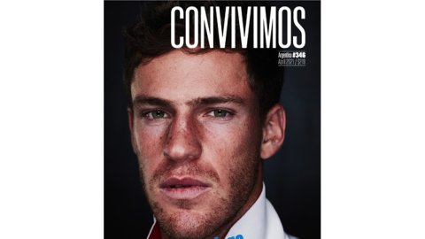 Diego Schwartzman es la tapa de abril de Convivimos