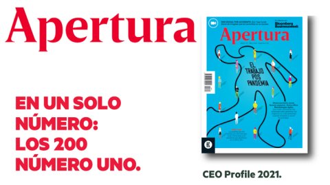 CEO Profile 2021 en la edición de mayo de Apertura