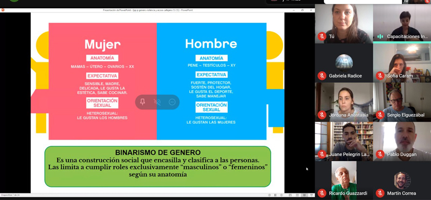 Capacitaciones de género en Radio 10, Pop 101.5, Vale 97.5, ONE 103.7 y Mega 98.3