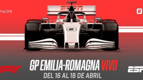 ESPN transmite en vivo el GP de Imola de F1