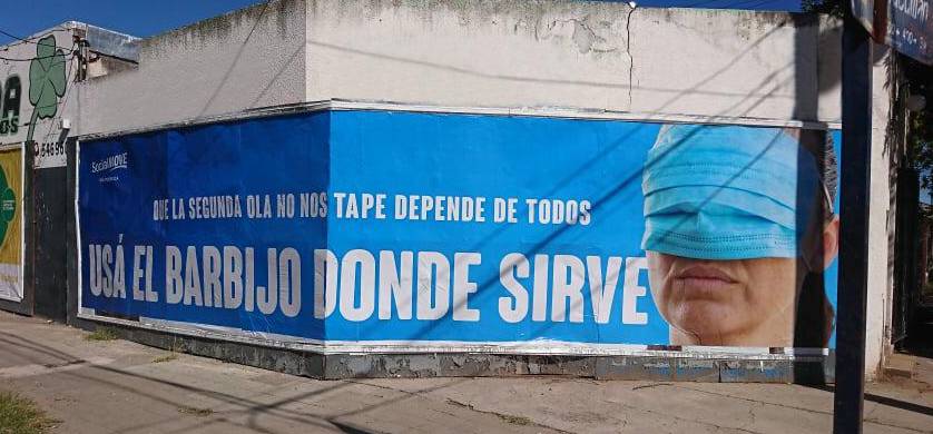 "Usá el barbijo donde sirve", la campaña de concientización de SocialMove