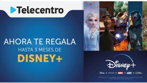 Disney+ ya está disponible para los usuarios de Telecentro
