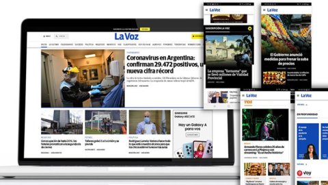 La Voz presenta un sitio renovado y más ágil