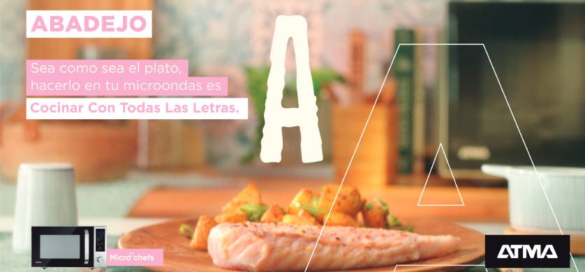 “Cociná con todas las letras”, de Anita & Vega para Atma