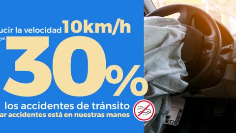 "Evitar accidentes está en nuestras manos", la nueva campaña de AACS