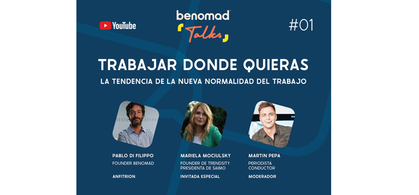 benomad lanza #benomadtalks y su primer episodio