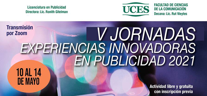 V Jornadas: Experiencias Innovadoras en Publicidad 2021