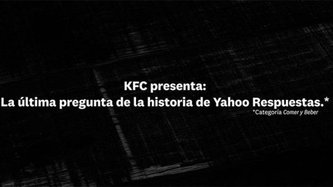 La receta secreta de KFC, la última pregunta de la historia de Yahoo! Answers