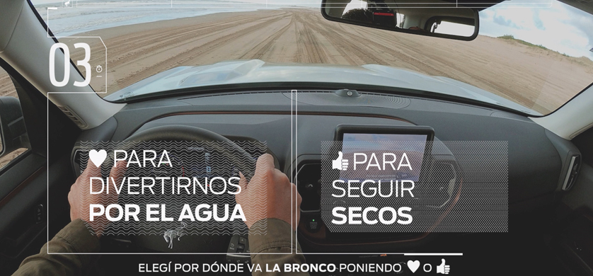 Acción de BBDO para el lanzamiento de la nueva Bronco de Ford