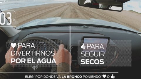 Acción de BBDO para el lanzamiento de la nueva Bronco de Ford