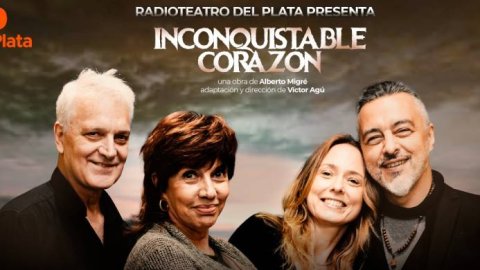 Radio Del Plata estrenó su radioteatro “Inconquistable corazón”