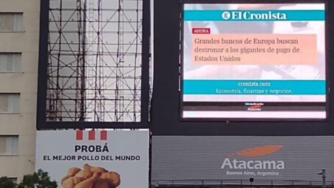 Atacama: contenido online en la vía pública de El Cronista