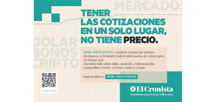 El Cronista optimizó y amplificó la sección Mercados Online