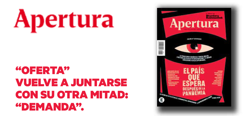 La revista Apertura prepara su edición aniversario