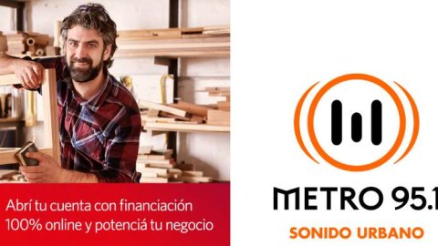 Acción de Banco Supervielle en “Un tiempo más” de Metro 95.1