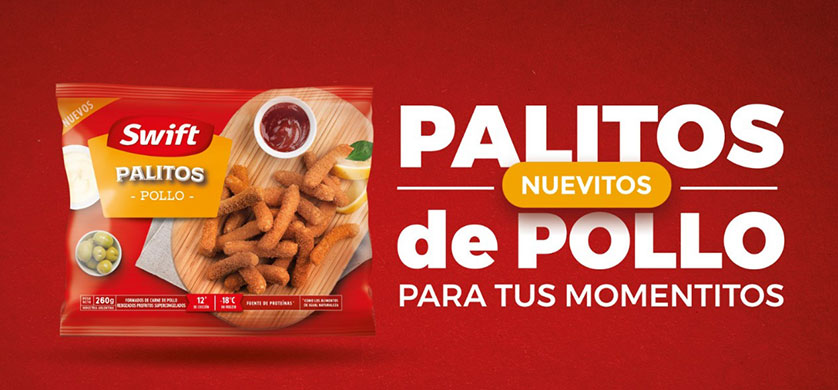 ''Palitos de Pollo para tus momentitos'', lo nuevo de Midios para Swift