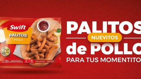 ''Palitos de Pollo para tus momentitos'', lo nuevo de Midios para Swift