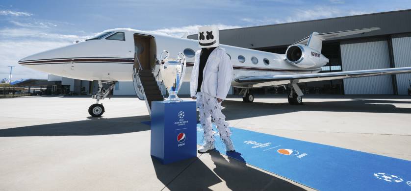Marshmello protagonizará la ceremonia en la final de la Champions League