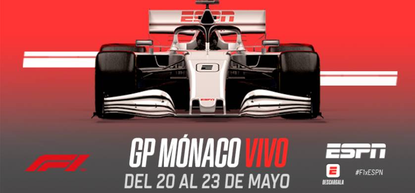 ESPN transmite el clásico GP de Fórmula 1 en Mónaco