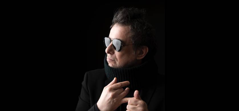 Andrés Calamaro presentó su nuevo disco en Mega 98.3