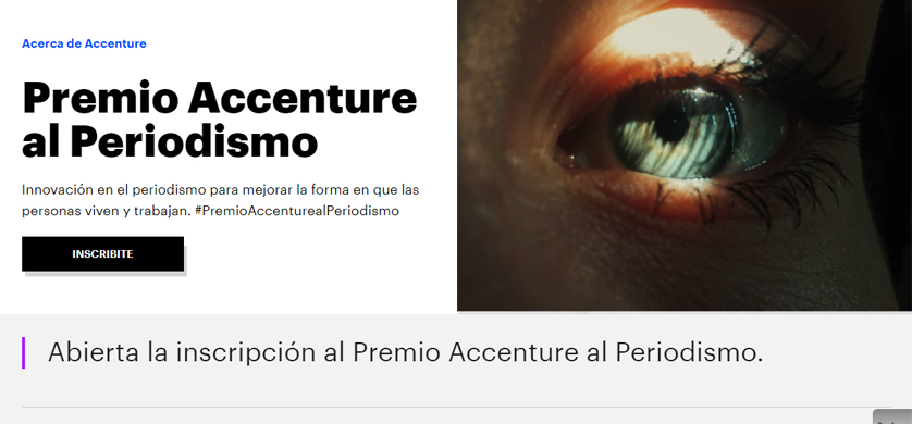 Accenture presenta la edición 2021 del Premio al Periodismo en Argentina