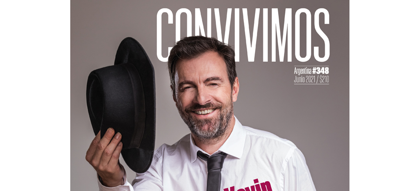 Kevin Johansen es la tapa de junio de Convivimos