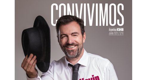 Kevin Johansen es la tapa de junio de Convivimos