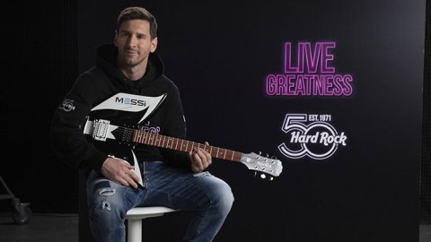 Hard Rock Café® celebra su 50 aniversario anunciando una alianza con Lionel Messi