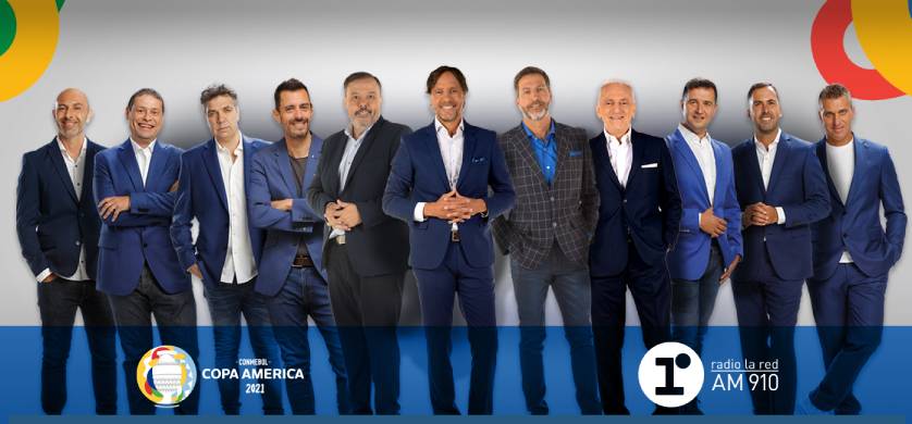 Radio La Red comienza su cobertura de la Copa América 2021
