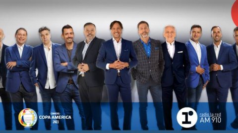Radio La Red comienza su cobertura de la Copa América 2021