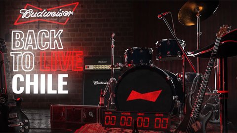 Back to Live, primera campaña global de VMLY&R Chile para Budweiser